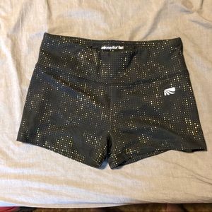 Spandex workout shorts
